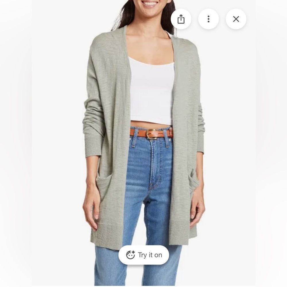 Madewell Summer Ryder Open Front Cardigan!